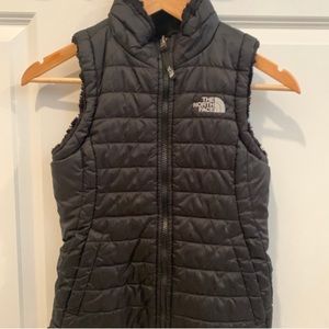 North Face Fuzzy Quilted Vest